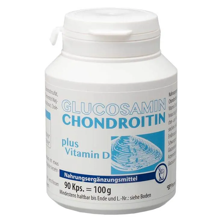 Glucosamin-Chondroitin + Vitamin D Kapseln, 90 St