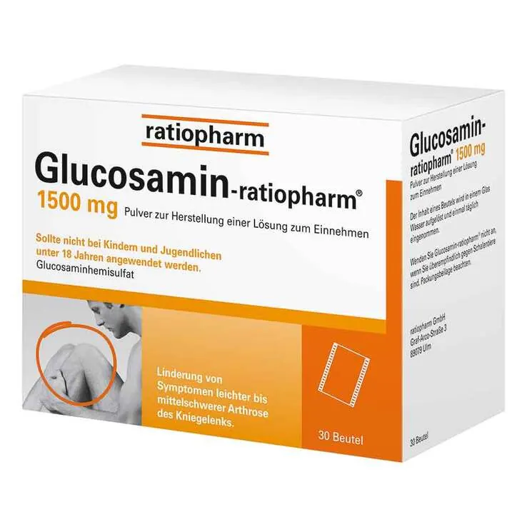 Glucosamin ratiopharm 1500 mg Beutel, 30 St