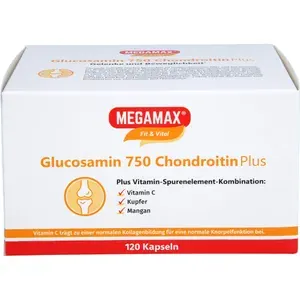 GLUCOSAMIN750ChondroitinPlusMegamaxKapseln120Stück