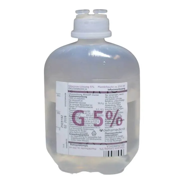 Glucose 5% AlleMan Plastikflasche, 10X250 ml