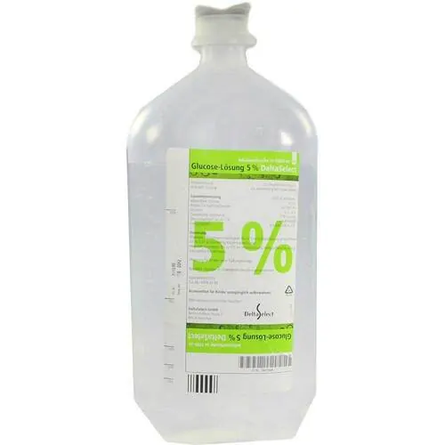 Glucose 5% Deltamedica Infusionslösung Plastikflasche , 1X1000 ml