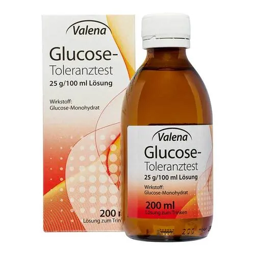 Glucose-Toleranztest 25 g / 100 ml Lösung, 200 ml