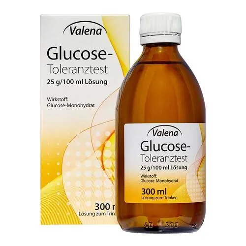 Glucose-Toleranztest 25 g / 100 ml Lösung, 300 ml