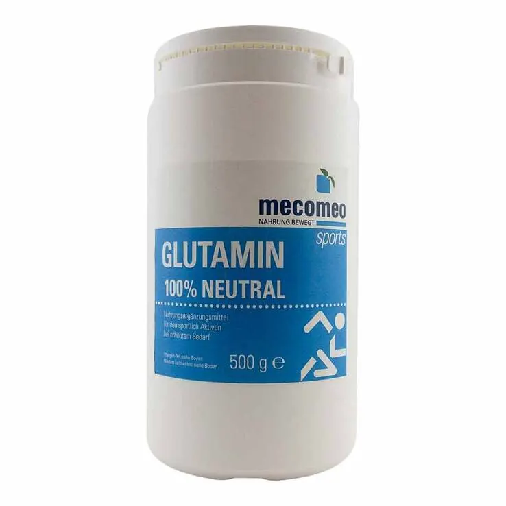 Glutamin 100% Neutral Pulver, 500 g