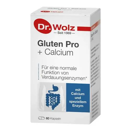 Gluten Pro + Calcium Kapseln, 60 St