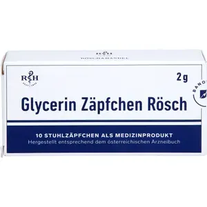 GLYCERINZÄPFCHENRösch2ggegenVerstopfung10St