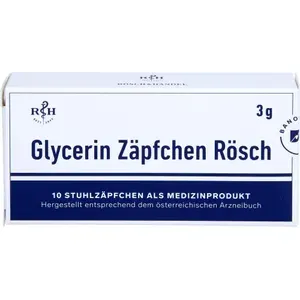 GLYCERINZÄPFCHENRösch3ggegenVerstopfung10St