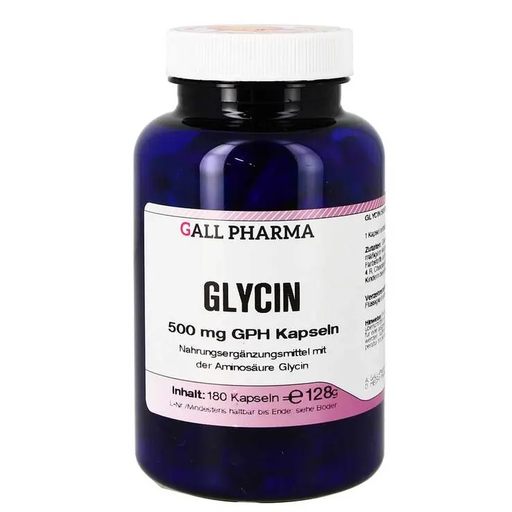 Glycin 500 mg Gph Kapseln, 180 St