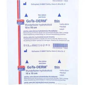 GOTA-DERMthinhydrokoll.Wundpfl.steril10x10cm1St
