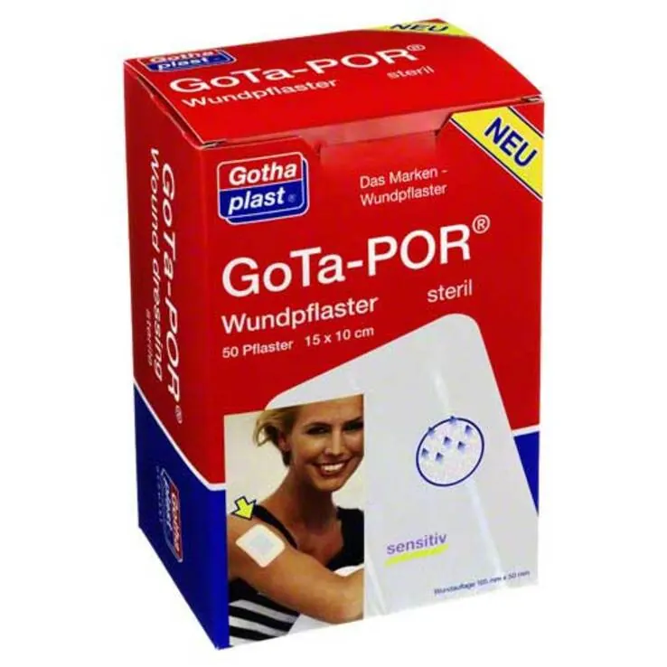 Gota-Por Wundpflaster steril 100x150 mm, 50 St