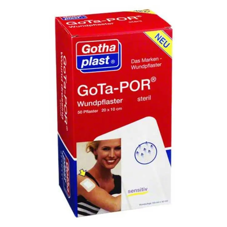 Gota-Por Wundpflaster steril 100x200 mm, 50 St