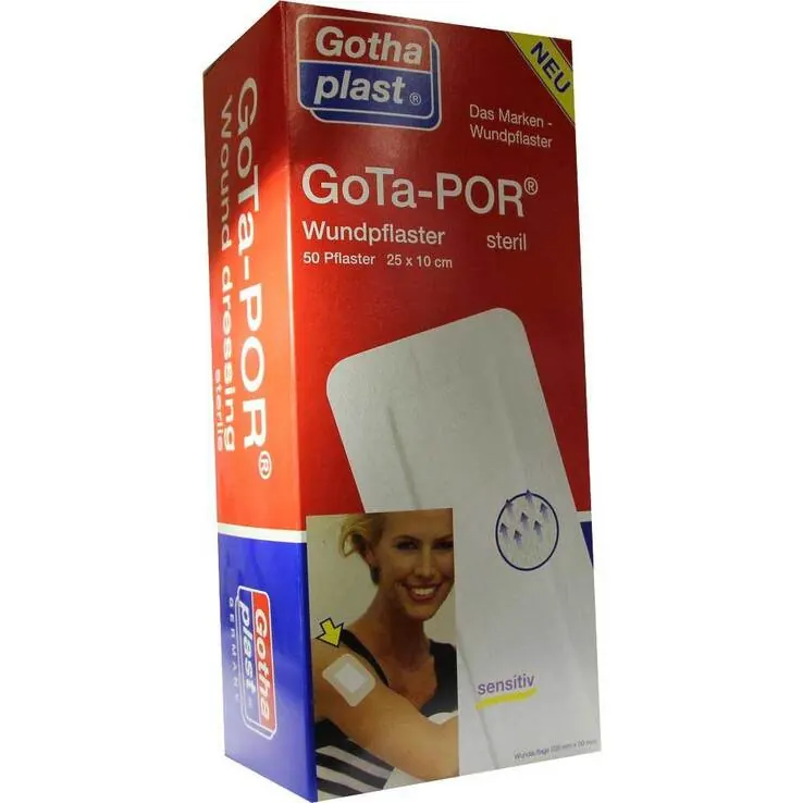 Gota-Por Wundpflaster steril 100x250 mm, 50 St