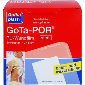 GOTA-PORPUWundfilm10x6cmsterilPflaster50St