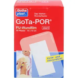 GOTA-PORPUWundfilm15x10cmsterilPflaster50St