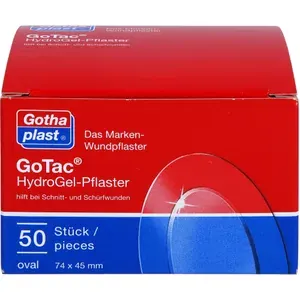 GOTACHydroGel-Pflaster74x45mmoval50St