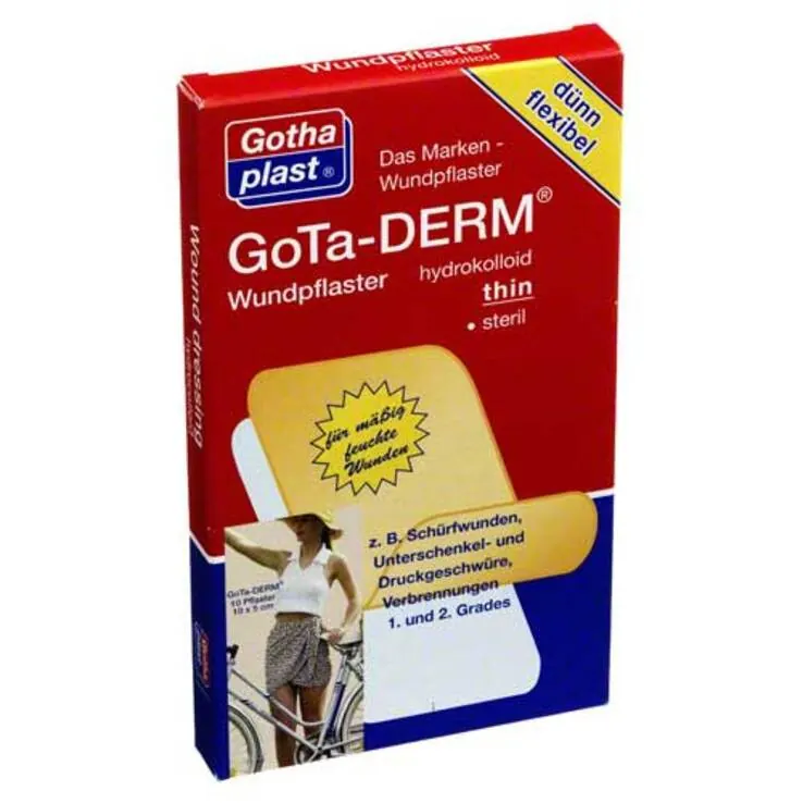 Gotha Derm Hydrokoll. Pflaster 10, 10 St