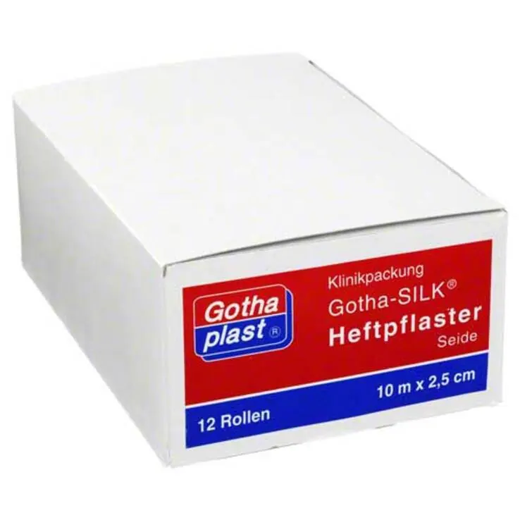 Gothaplast Heftpflaster Vlies 1,25 cm x 10 m, 24 St