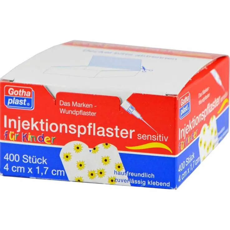 Gothaplast Injektionspflaster Kinder Blume 1,7x4 cm, 400 St
