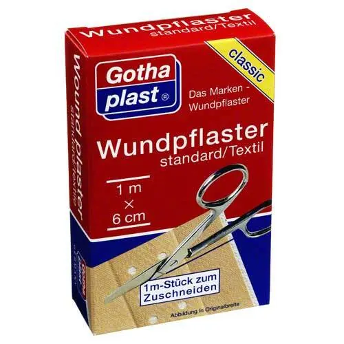 Gothaplast Wundpflaster standard 6 cmx1 m, 1 St