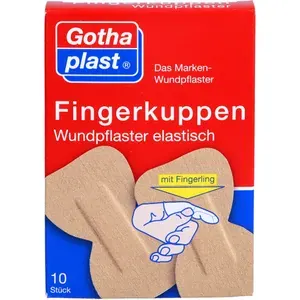 GOTHAPLASTFingerkuppenwundpfl.ela.2Gr.m.Fingerl.10St