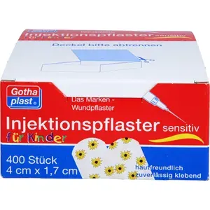 GOTHAPLASTInjektionspfl.KinderBlume1,7x4cm400St