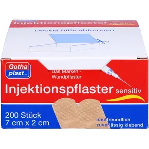 GOTHAPLASTInjektionspfl.sensitiv2x7cm200St