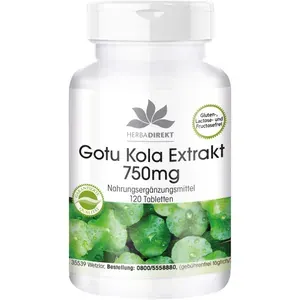 GOTUKolaExtrakt750mgTabletten120Stück