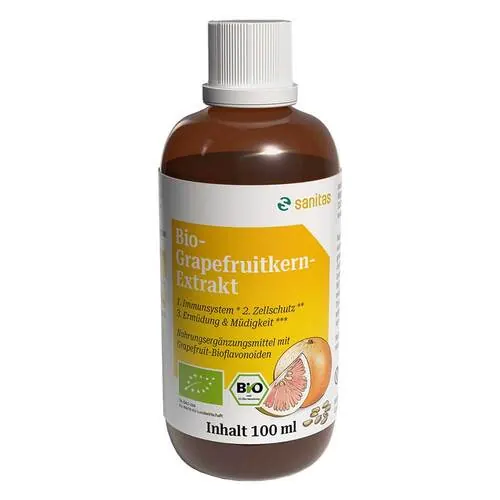 Grapefruit Kern Extrakt Bio Lösung, 100 ml
