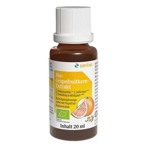 Grapefruit Kern Extrakt Bio Lösung, 20 ml
