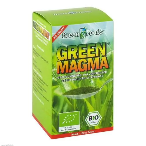 Green Magma Gerstengrasextrakt Pulver, 150 g