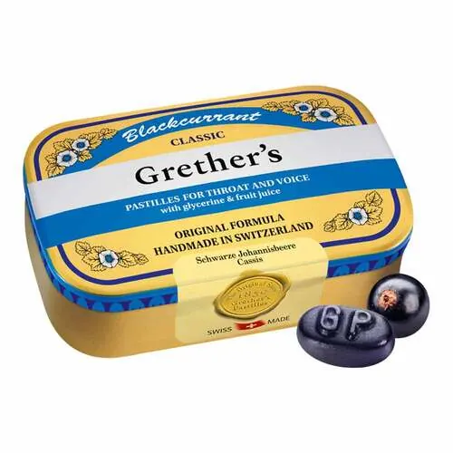 Grethers Blackcurrant Gold zh.Past.Dose, 110 g