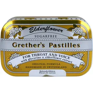 GRETHERSElderflowerzuckerfreiPastillen110g