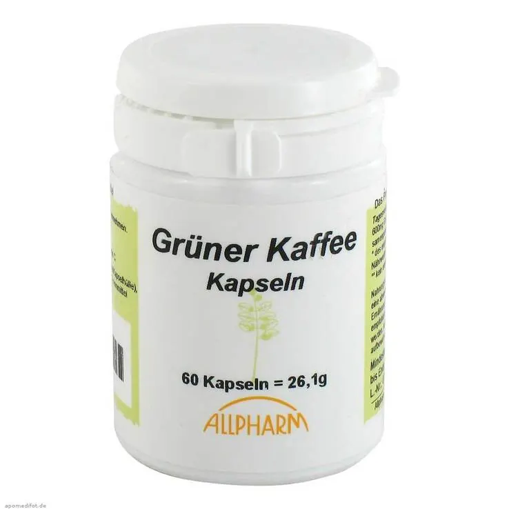 Grüner Kaffee Kapseln, 60 St