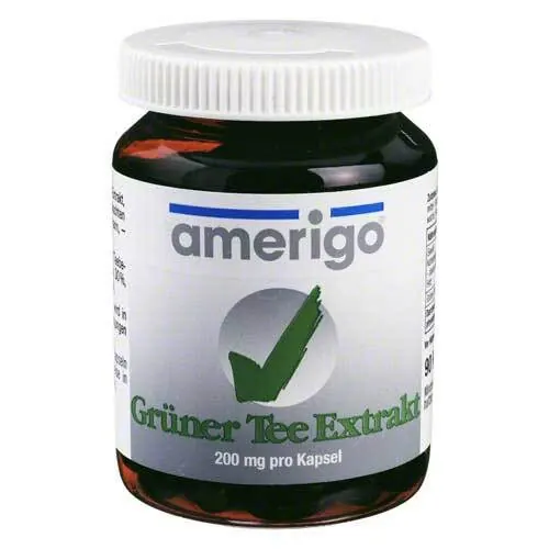Grüner Tee Extrakt amerigo 200 mg Kapseln, 90 St