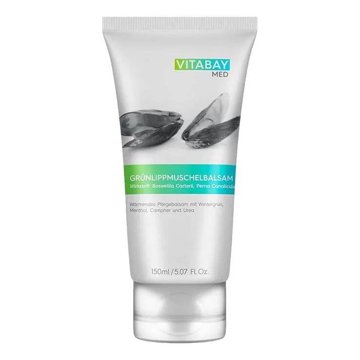 Grünlippmuschel Balsam Boswellia Kiefer + Menthol, 150 ml