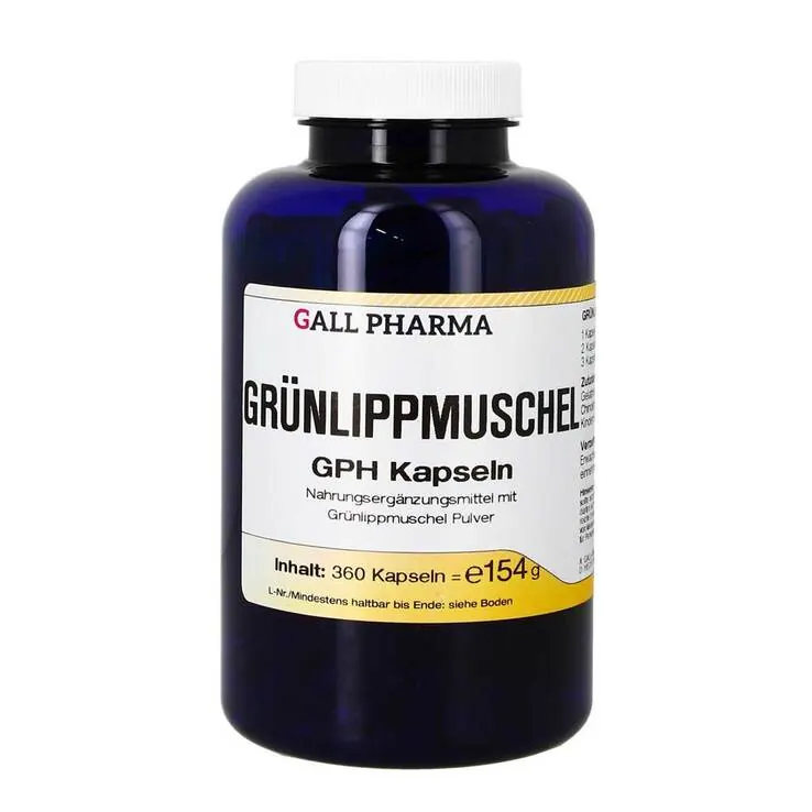 Grünlippmuschel GPH Kapseln, 360 St