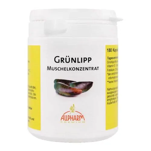 Grünlippmuschel Konzentrat Kapseln, 180 St