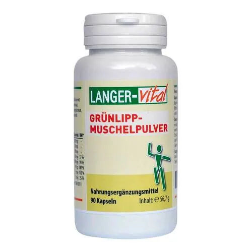 Grünlippmuschel Pulver 1050 mg / Tg Kapseln, 90 St