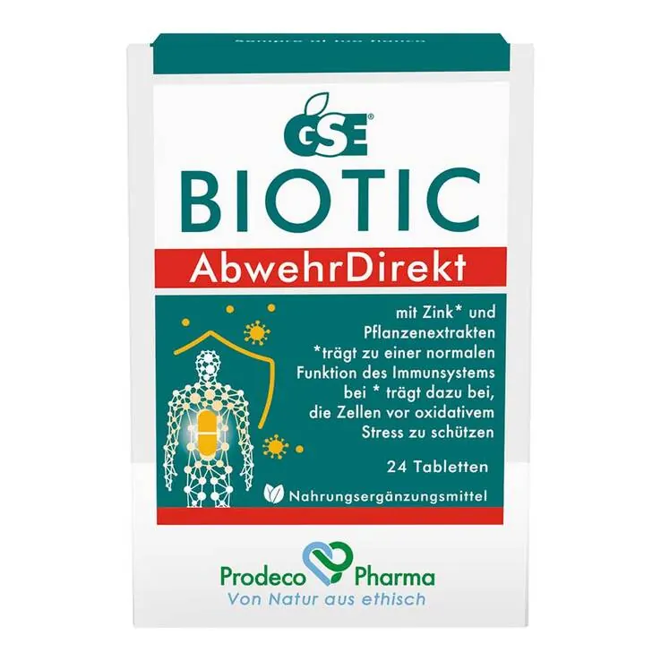 Gse Biotic Abwehrdirekt Tabletten, 24 St