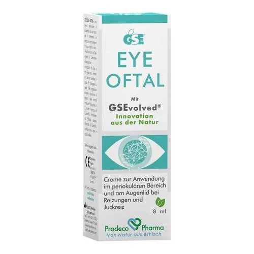 Gse Eye Oftal Lidrandcreme, 8 ml
