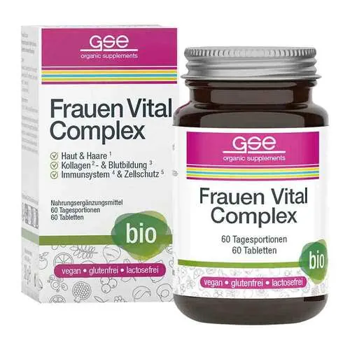 Gse Frauen Vital Complex Bio Tabletten, 60 St