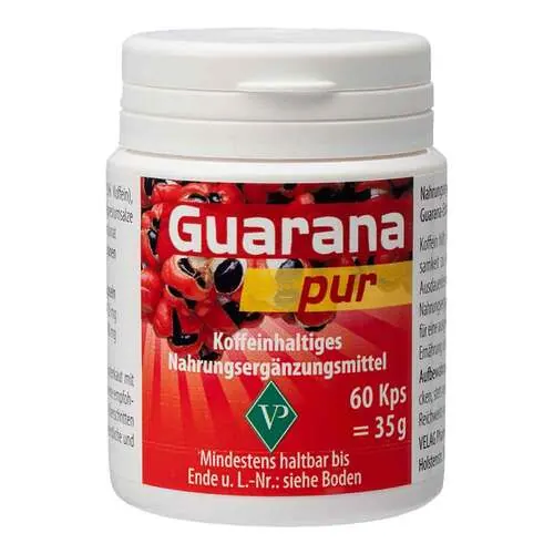 Guarana Pur 500 Kapseln, 60 St