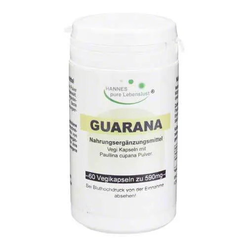 GUARANA PUR Kapseln, 60 St
