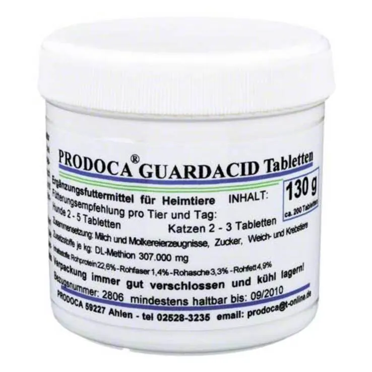 Guardacid Tabletten vet. (für Tiere), 200 St