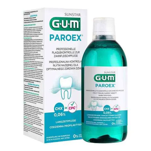 Gum Paroex 0,06% Chx Mundspülung, 500 ml
