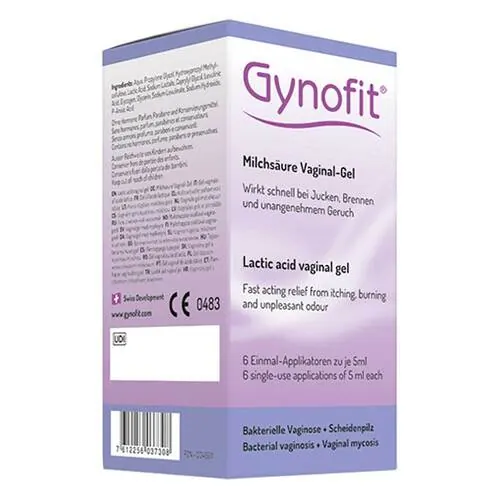 Gynofit Vaginal-Gel mit Milchsäure, 6X5 ml