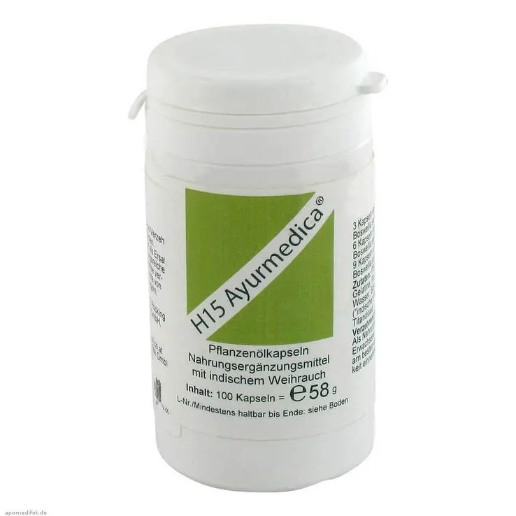 H 15 Ayurmedica Kapseln, 100 St