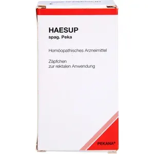 HAESUPspag.PekaSuppositorien10St