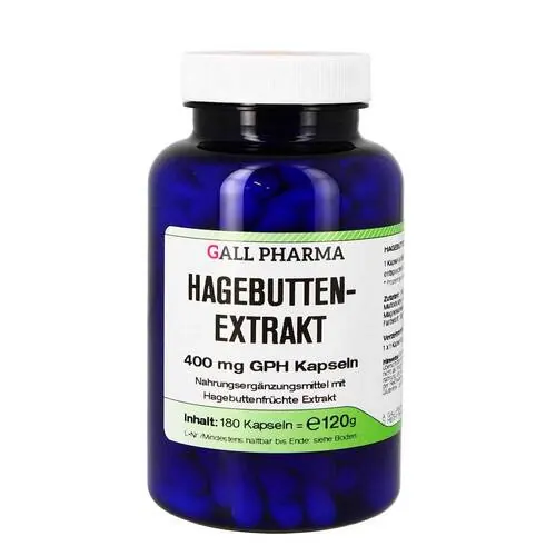 Hagebutten Extrakt 400 mg Gph Kapseln, 180 St