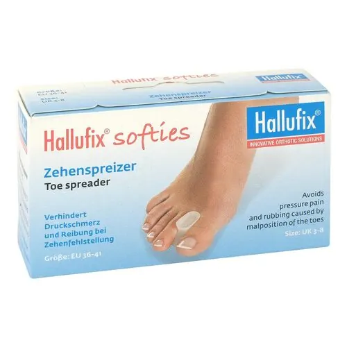 Hallufix softies Zehenspreizer Größe M 36-41, 2 St